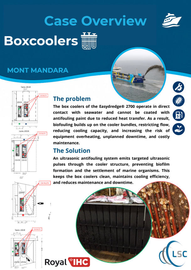 Box Coolers: Ultrasonic Fouling Prevention
