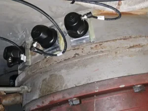 Scheepsschroef beschermd met ultrasoon antifouling